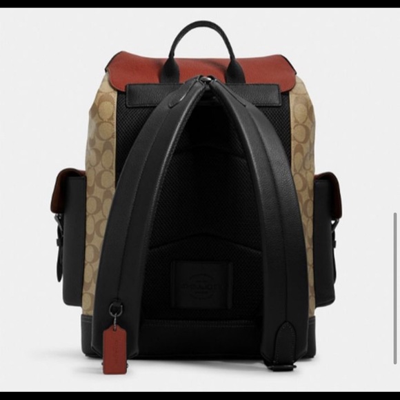 Coach Bags Authentic Coach Hudson Backpack In Colorblock Signature